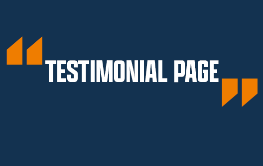 Testimonial Page Image