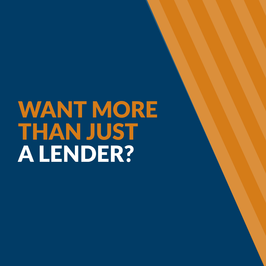 More than just a lender?