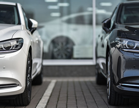 Showroom cars